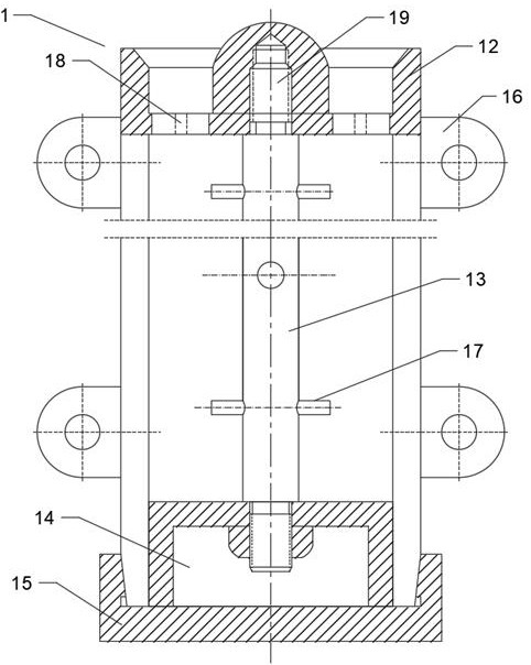 Preparation method of pipe jacking structure and surrounding rock soil mass model forming device