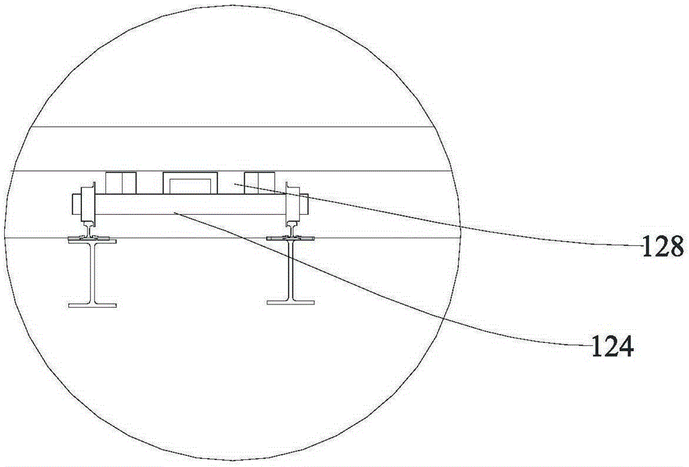 Building floor rotating system, water supply device, power supply device and water drainage device