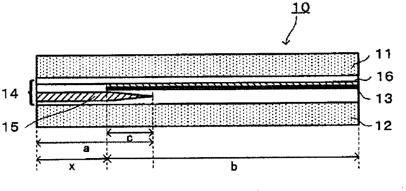 Laminated glass for use in vehicles