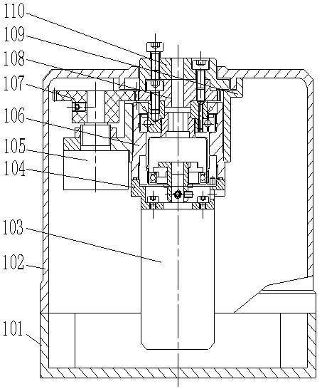 Force-feedback teleoperation main hand