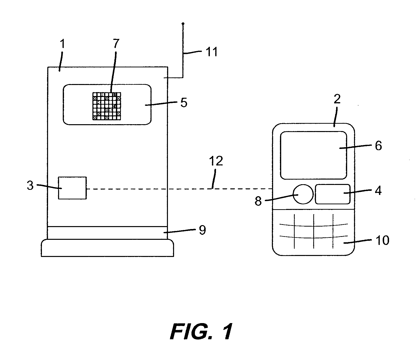 Process and system for automatically updating data recorded in a radio frequency identifier