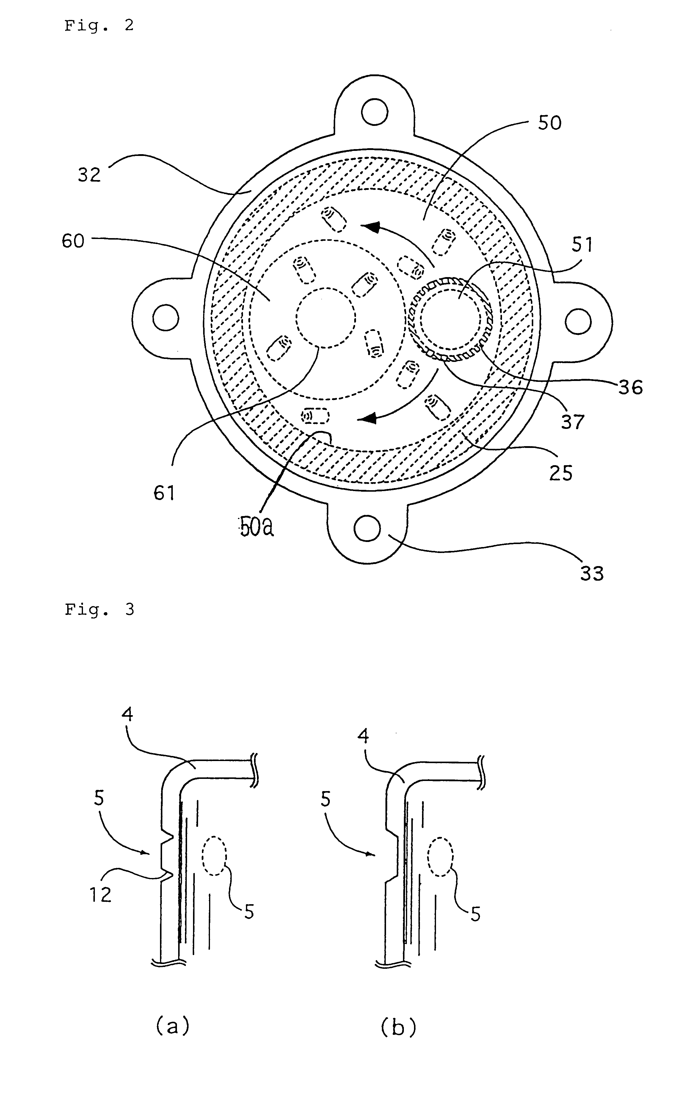 Gas generator for multi-stage air bag and air bag device