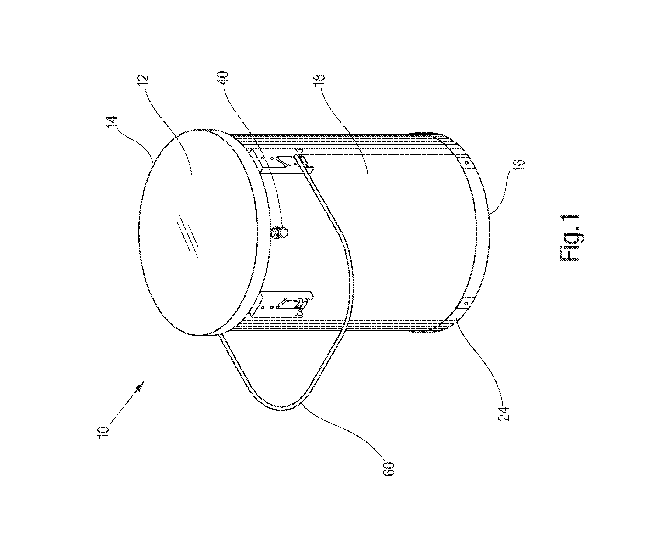 Container with movable bottom plate