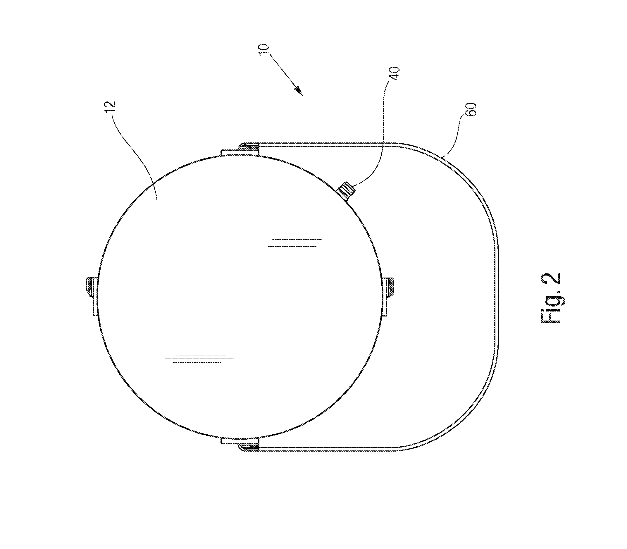 Container with movable bottom plate