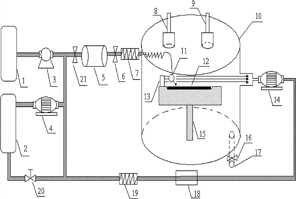 Silicon wafer degumming device