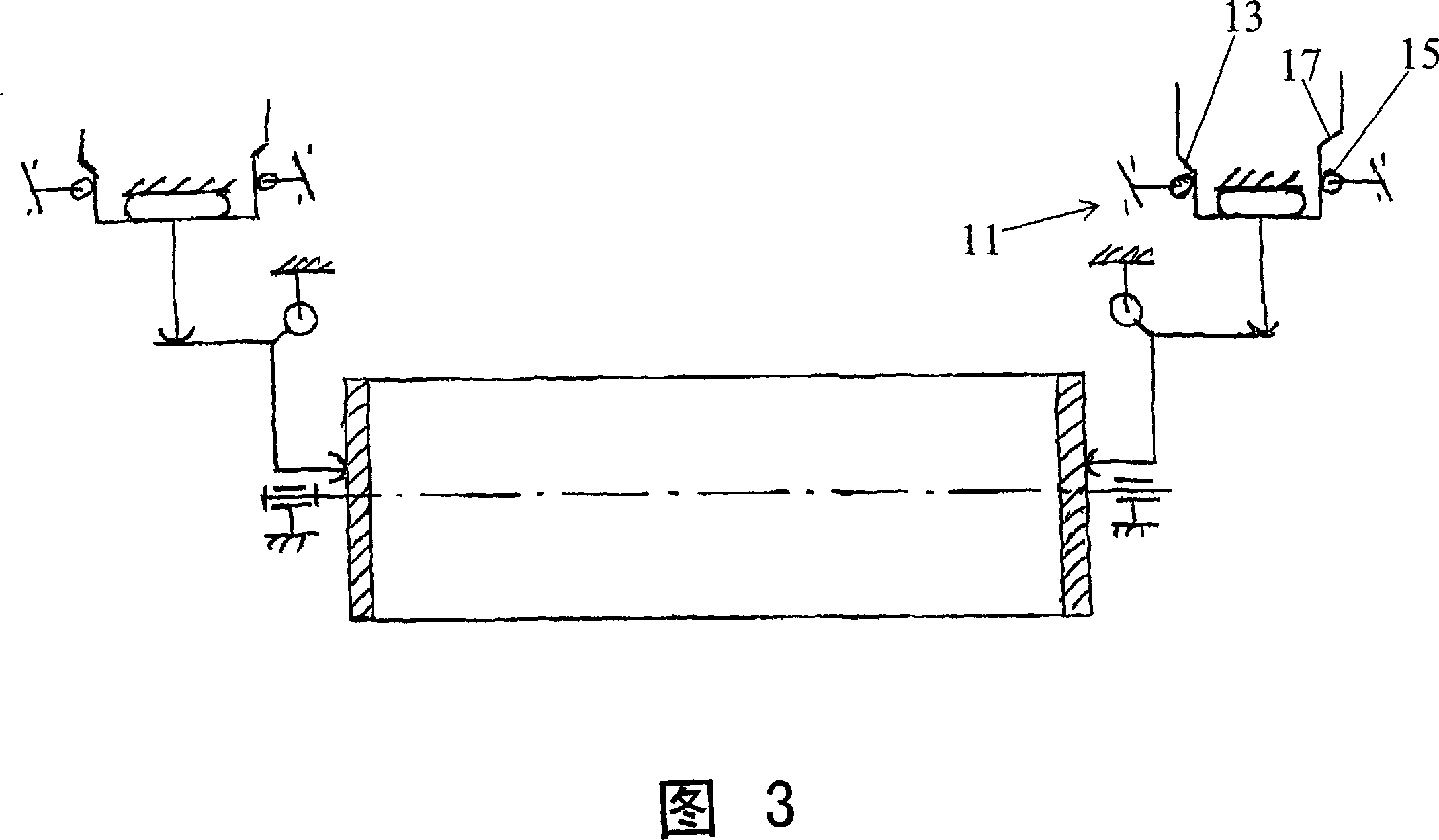 Sealing device for machines for thermal treatment of yarns