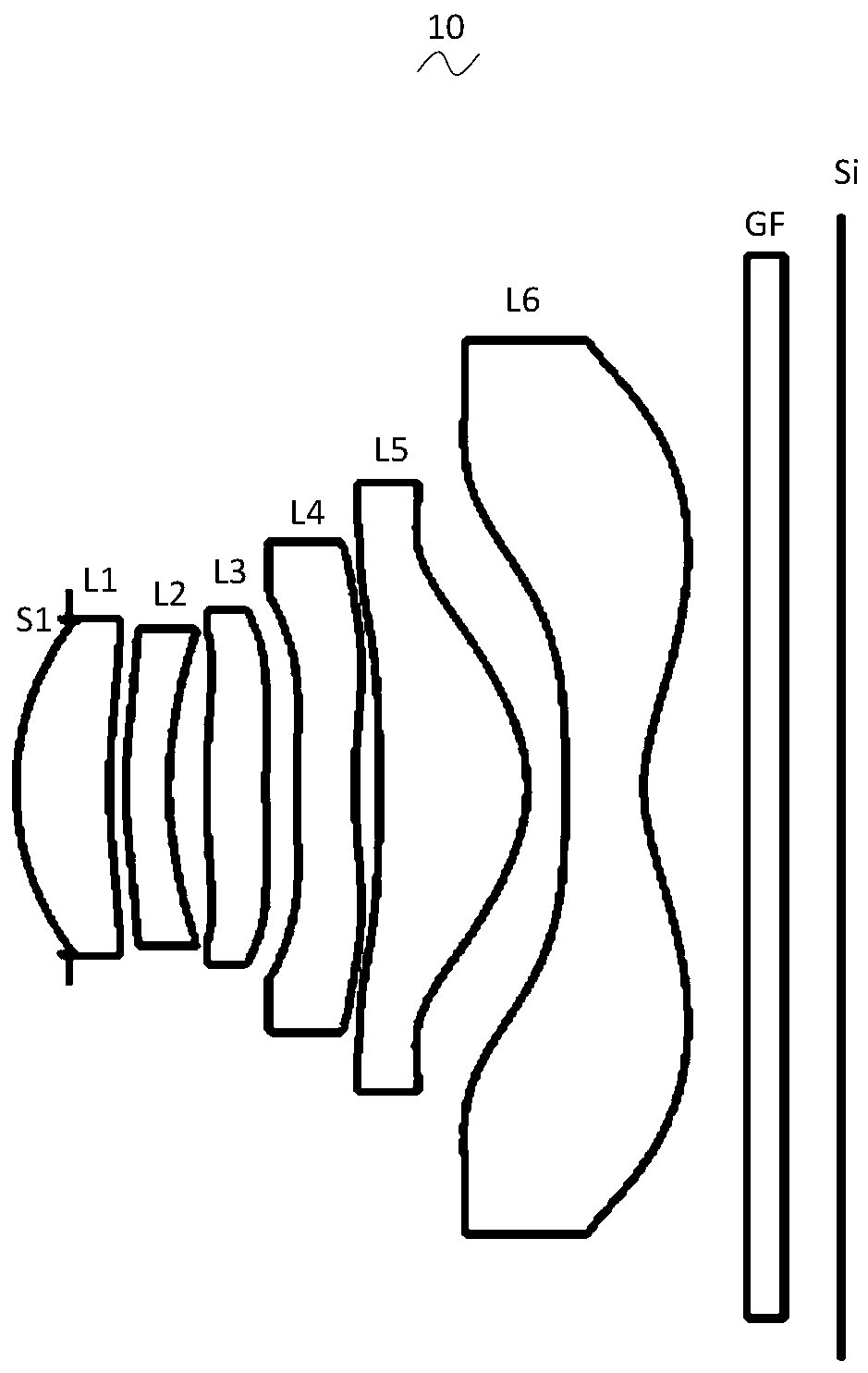 Camera shooting optical lens