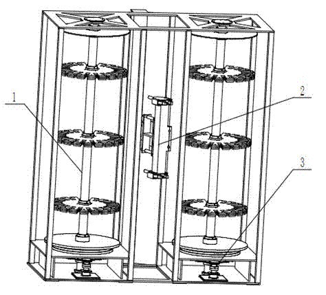 Automatic storage system for drill stem