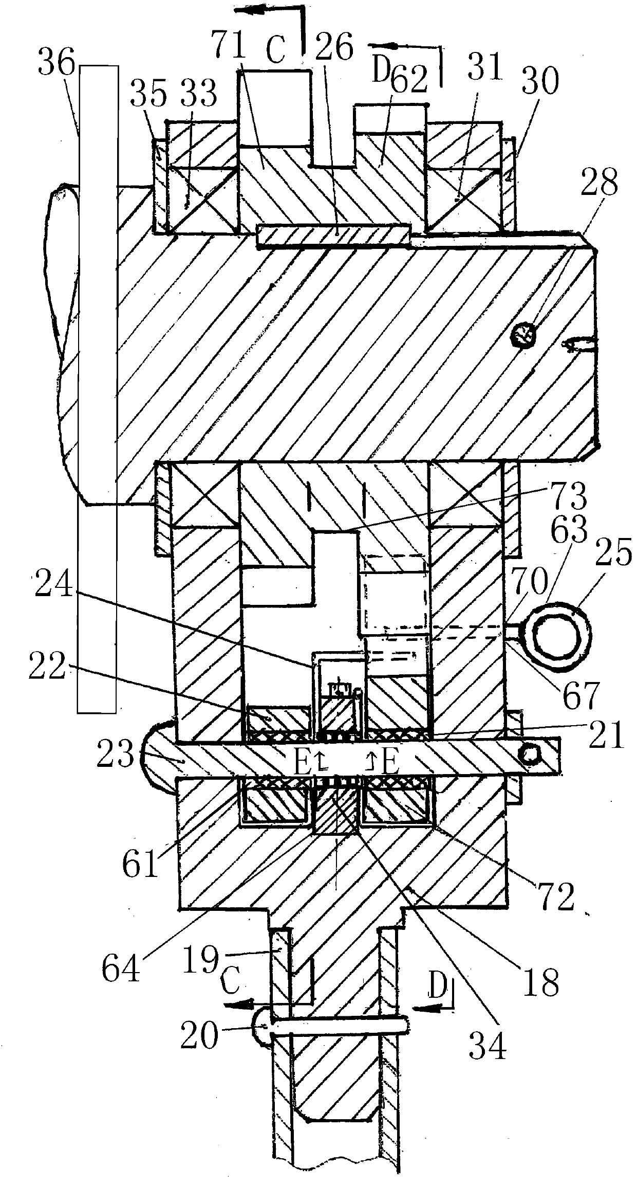 Multi-rotary hydraulic valve