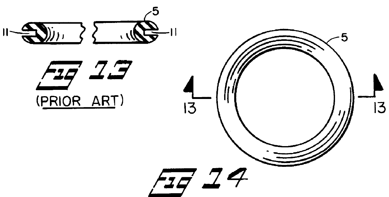 Vehicle O ring fuel cap gasket