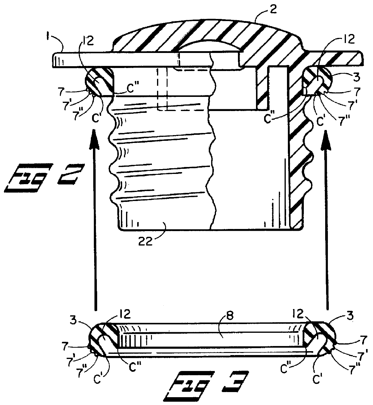 Vehicle O ring fuel cap gasket