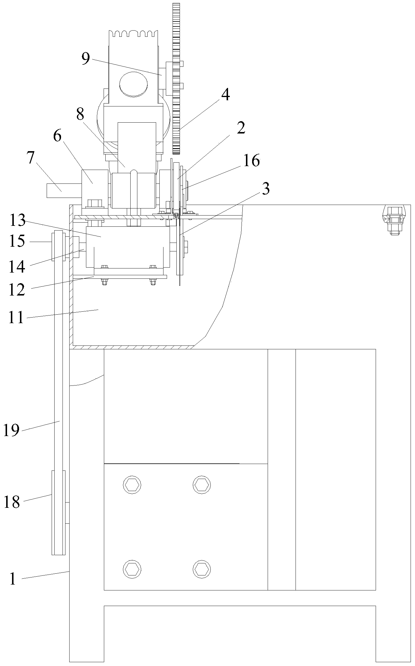 Superhard material nozzle cutting unit