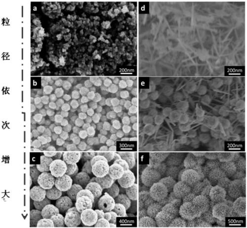 A sea urchin-like three-dimensional fe3o4/sno2 nanorod array and its synthesis method and application