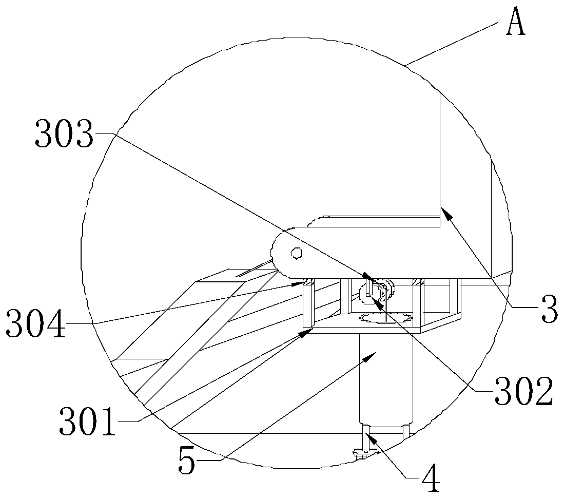 A pipe gallery anti-seismic energy buffering support structure