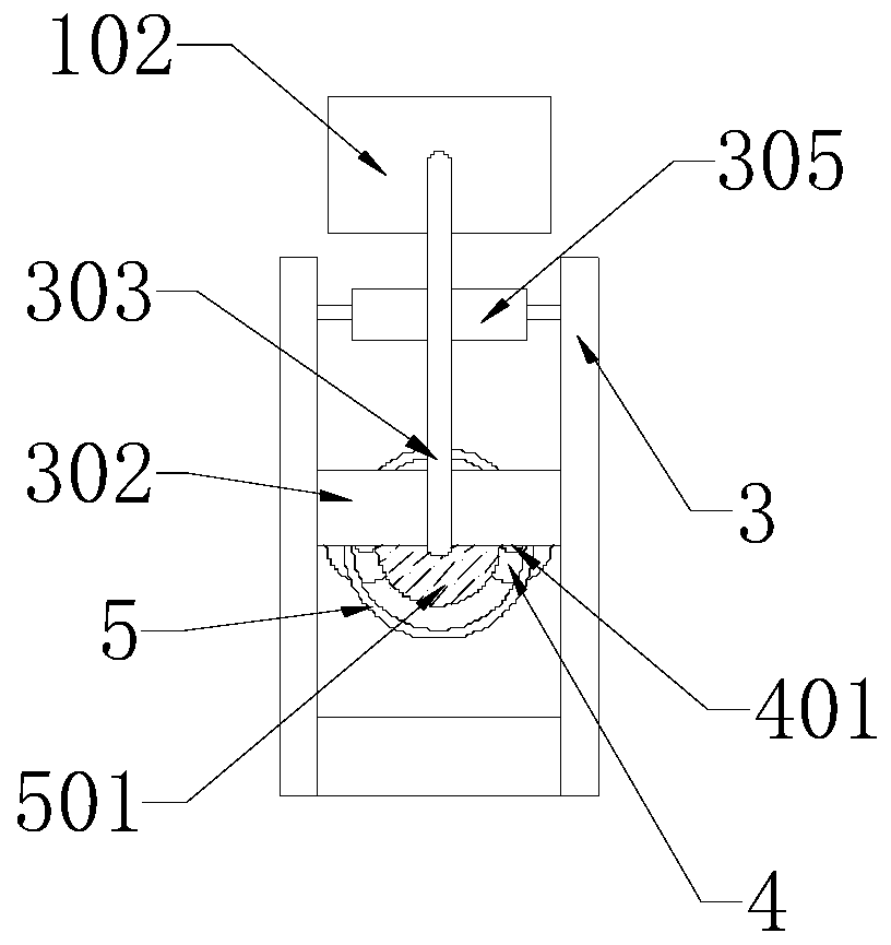 A pipe gallery anti-seismic energy buffering support structure