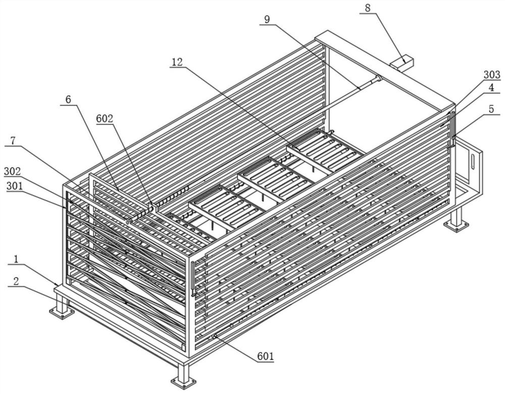 A logistics vehicle for live poultry