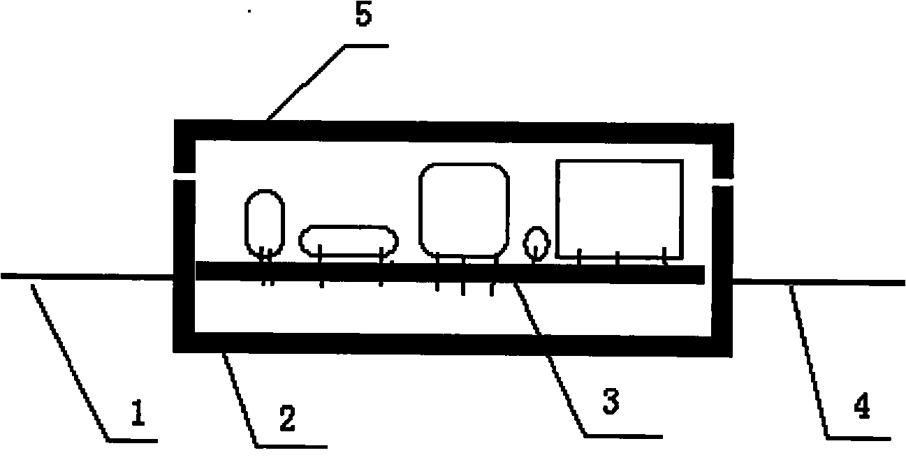 Dual-circuit different-frequency power supply circuit for gas discharge lamp