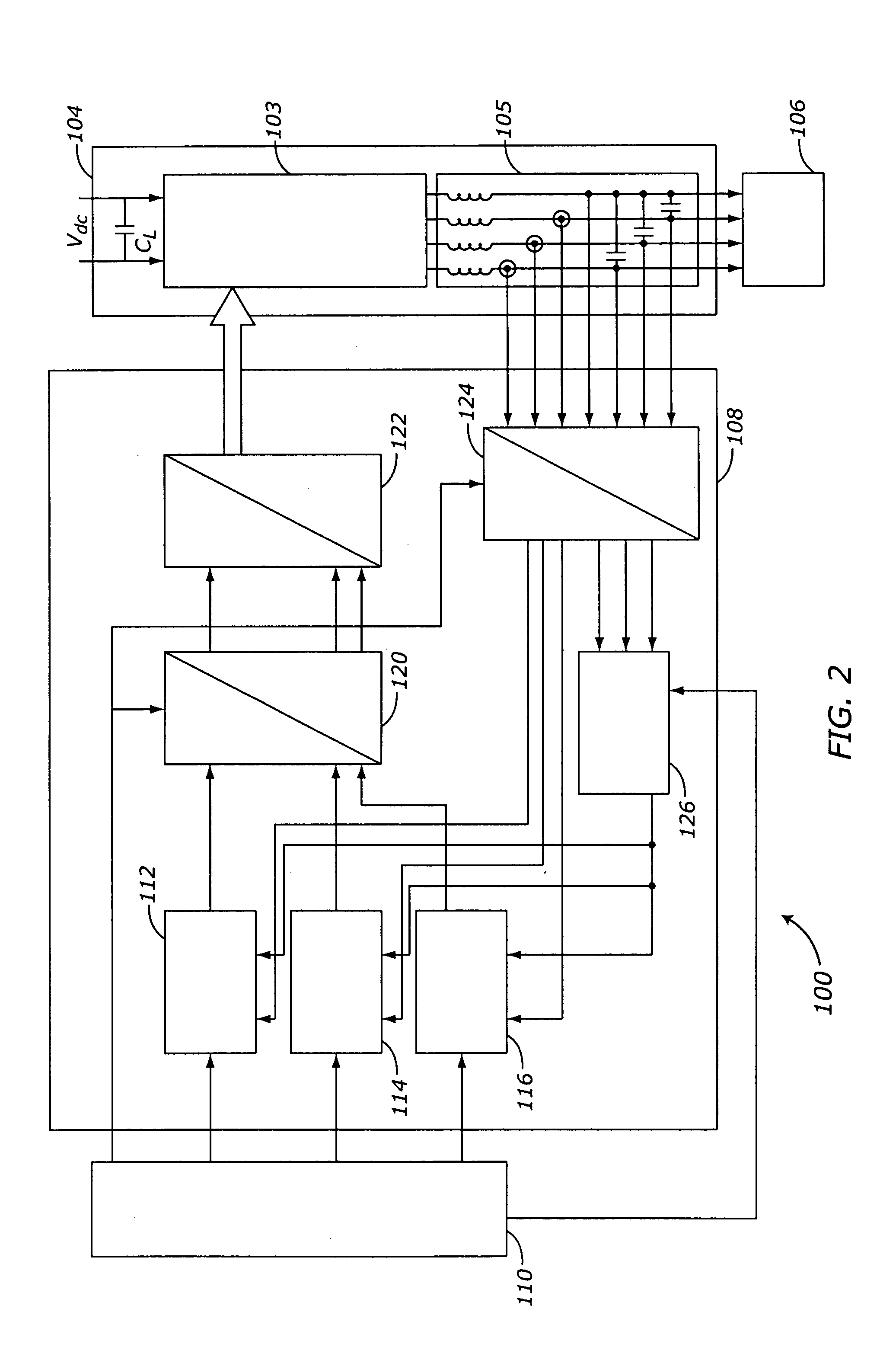 Method and apparatus for controlling a stand-alone 4-leg voltage source inverter