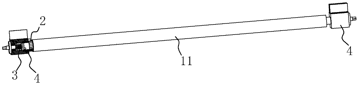 An embroidery machine and its cloth rolling frame