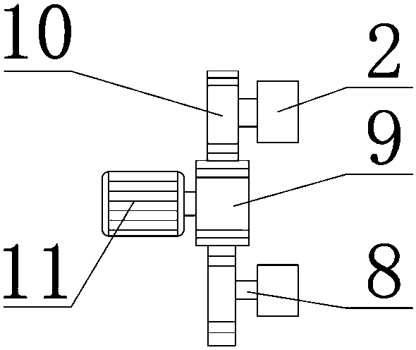 Waste battery storage device