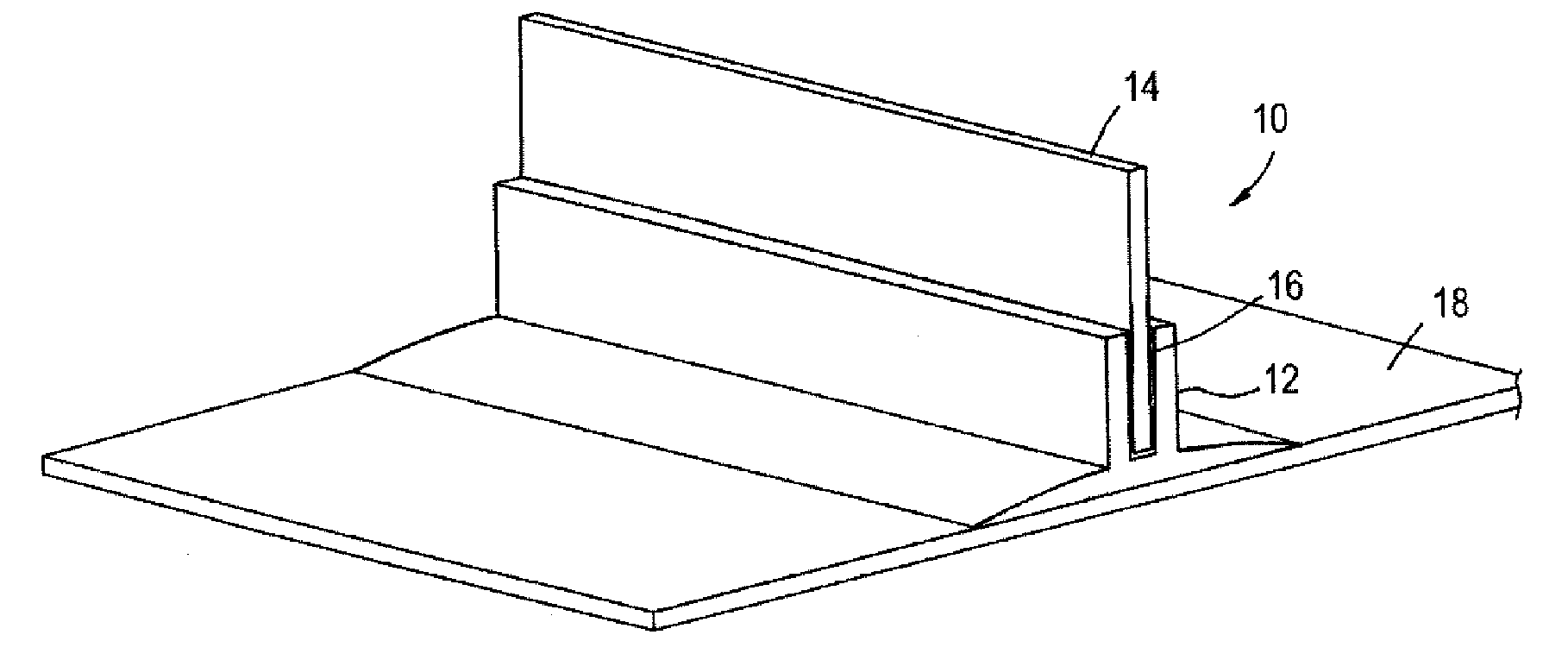 Self-locating feature for a pi-joint assembly