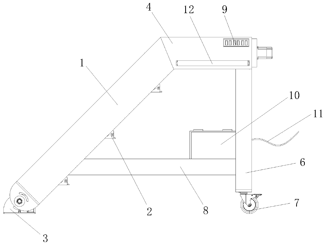 Portable crawling ladder for maintenance of fire-fighting equipment