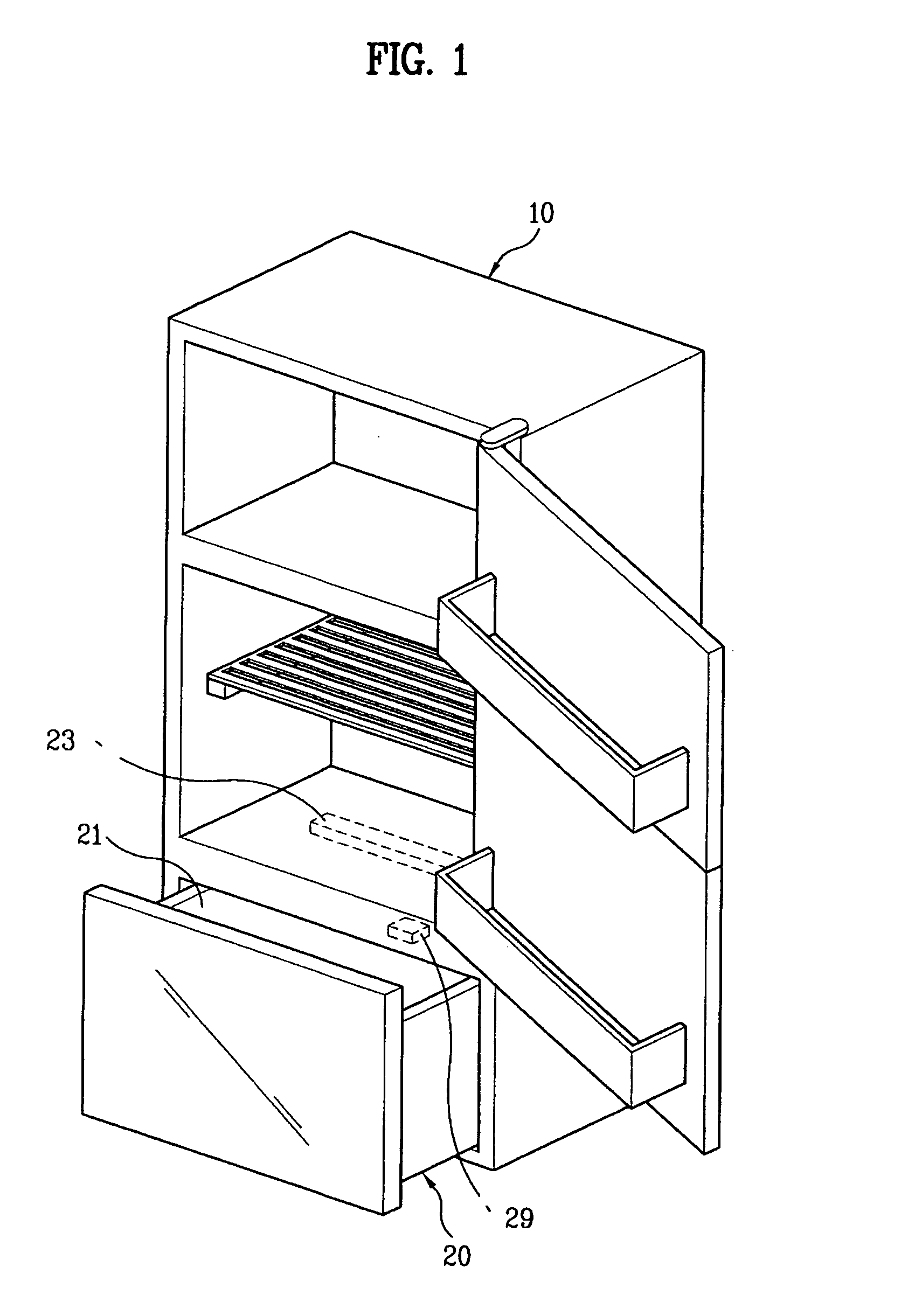 Refrigerator and method for keeping food using the same