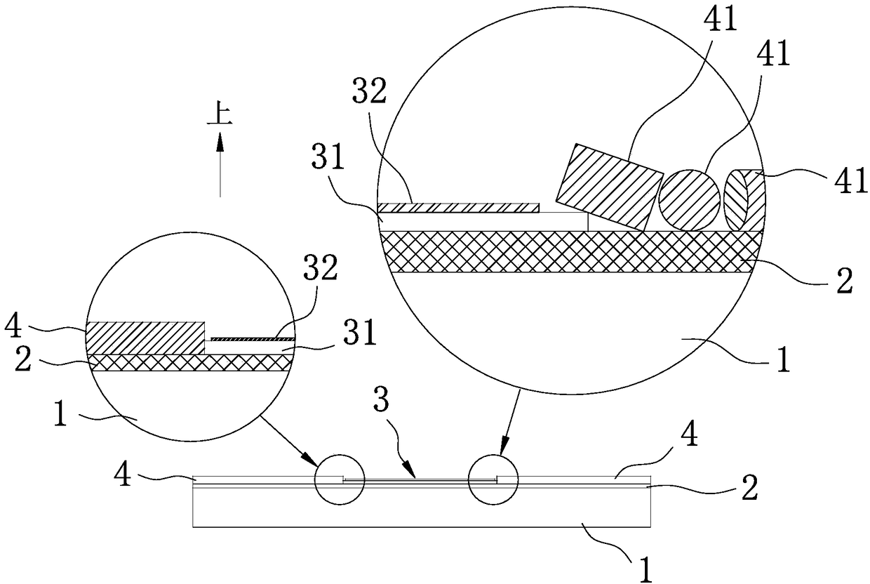 Anti-counterfeiting mark structure for random texture and manufacturing method of structure