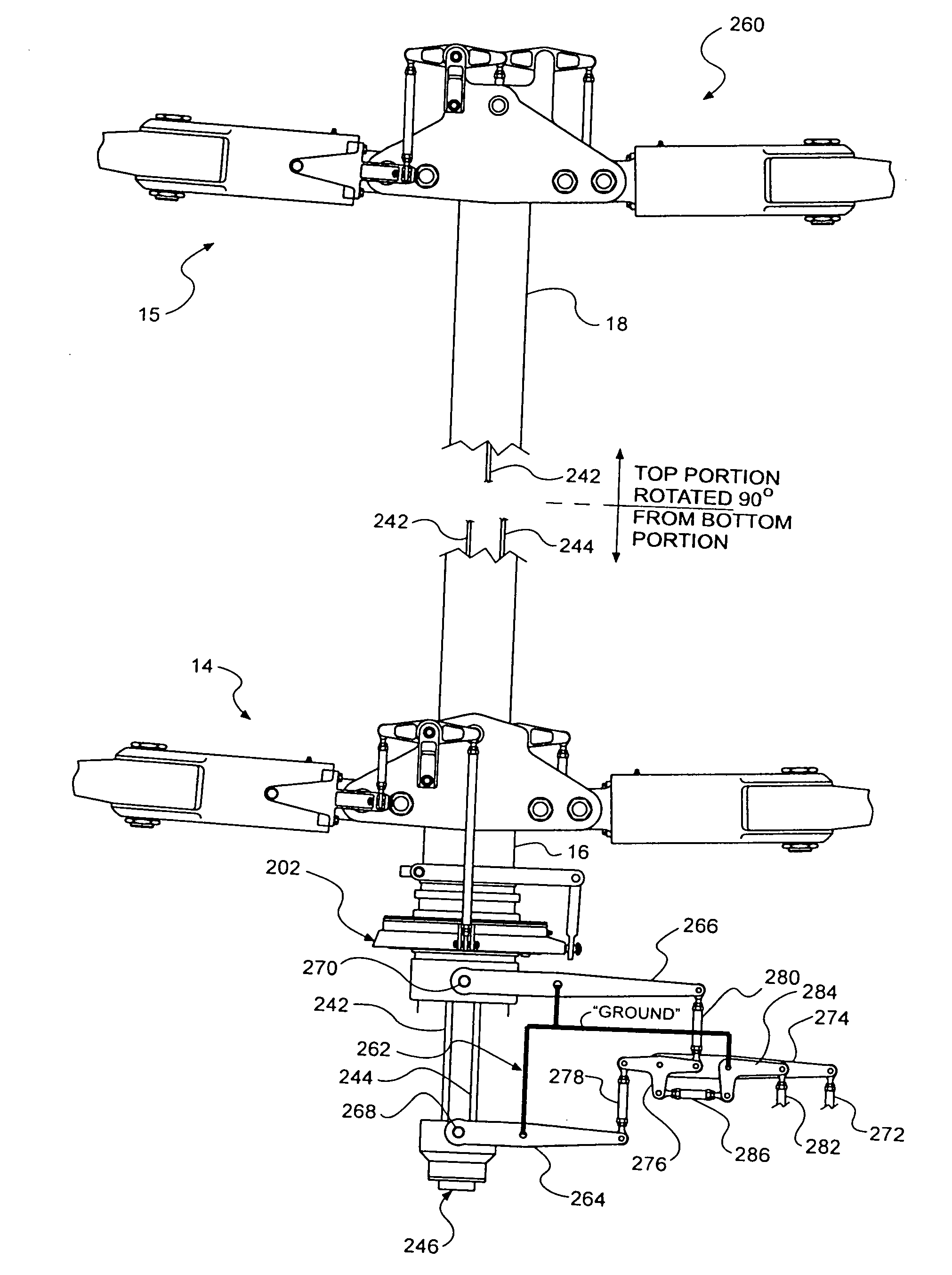 Coaxial rotorcraft control system