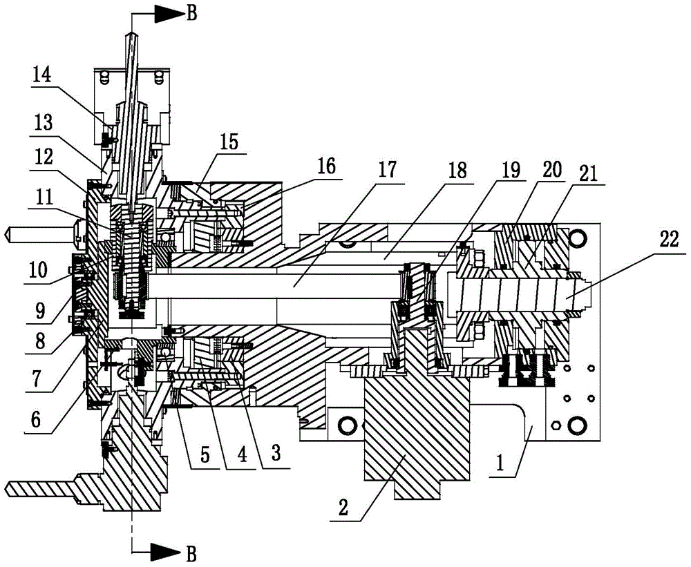 A hydraulic locking power tool table for compound machining