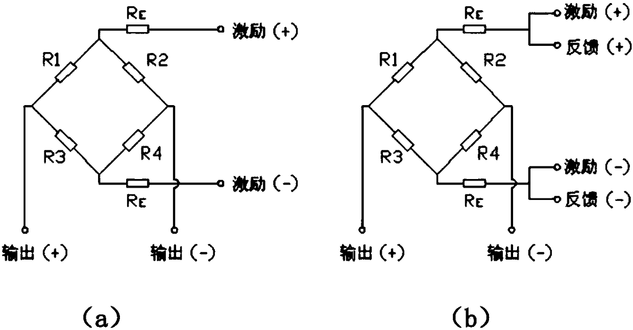 Control circuit for weighing sensor