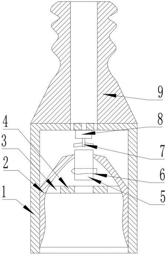 Welding device used for aluminum material machining