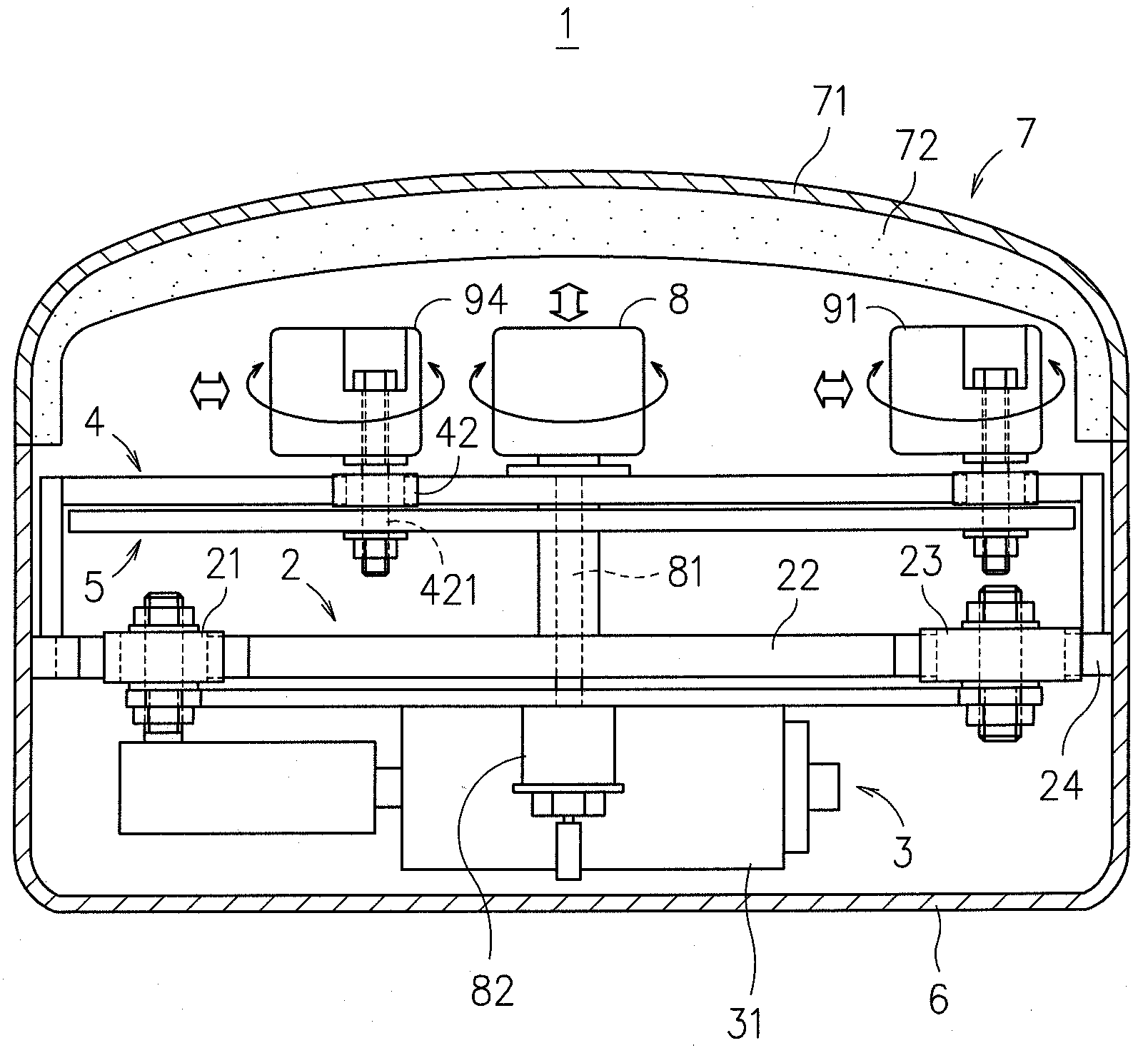 Abdomen Massaging Apparatus