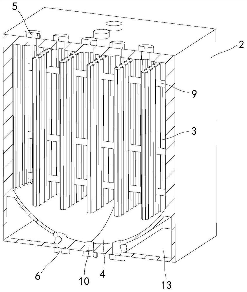 High-altitude cloud cluster water production device