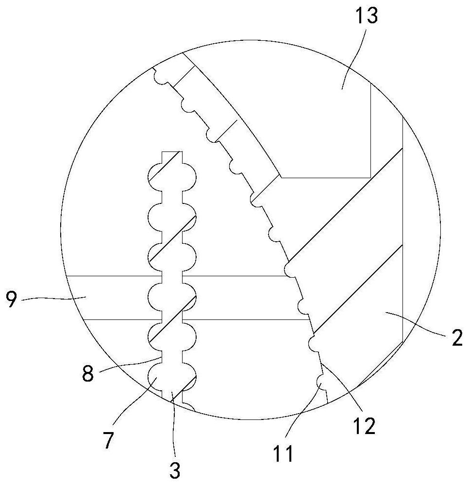 High-altitude cloud cluster water production device