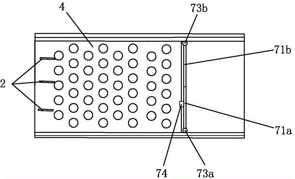 Automatic unpacking and blanking device