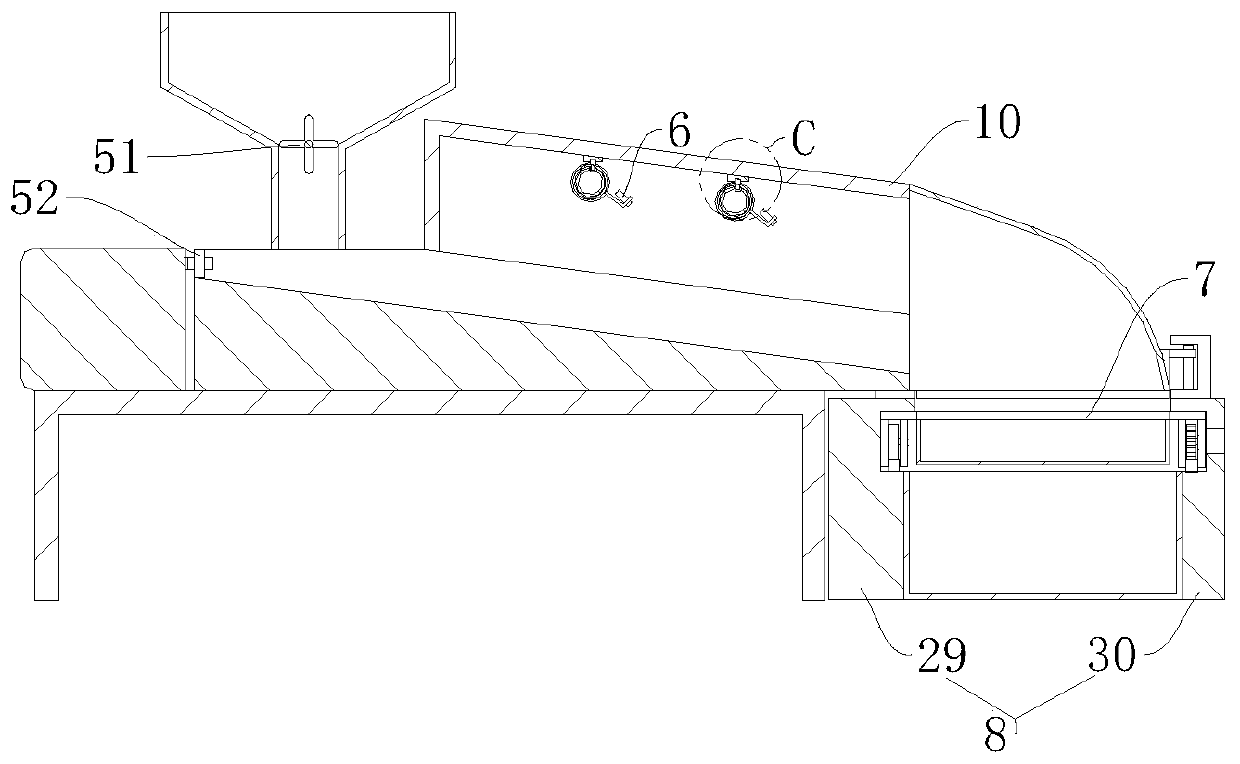 Pine nut cleaning and drying equipment