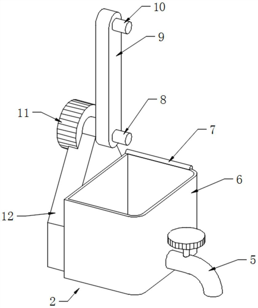 A kind of cleaning equipment for biological experiment test tube