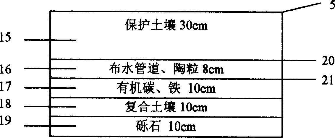 Micro-system for deep purification of domestic sewage