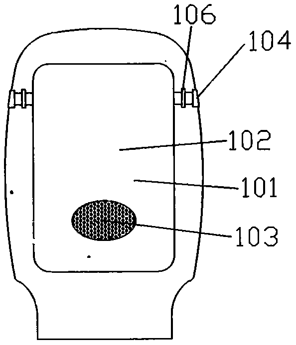 Pressure type personal protective mask