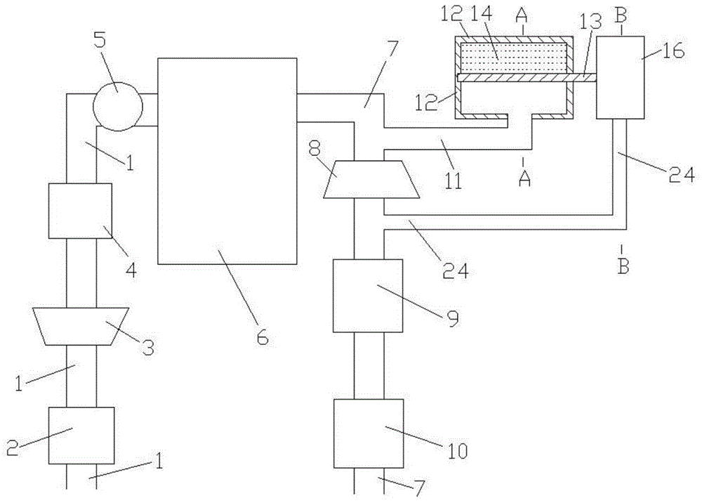 Pumping loss adjusting system