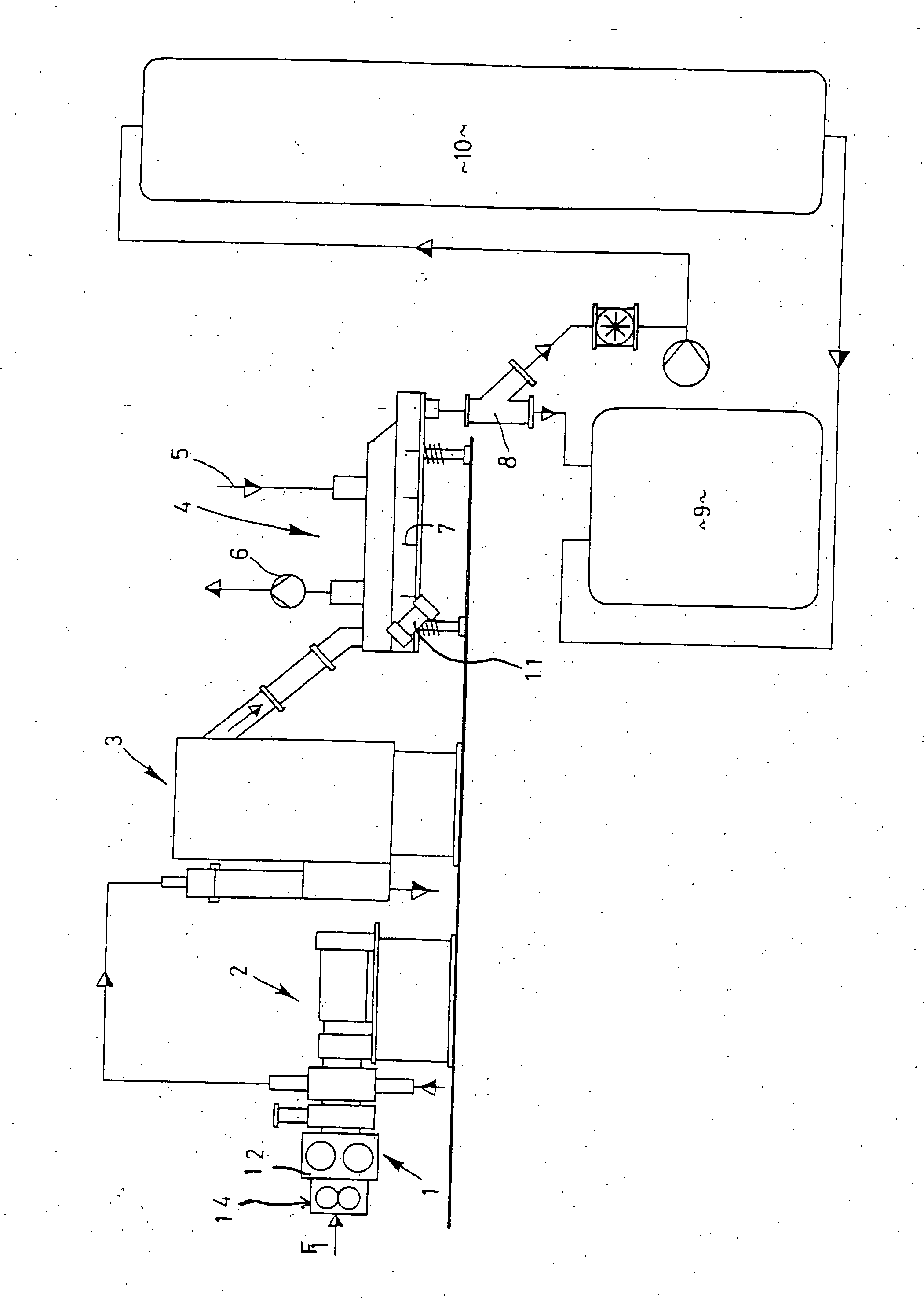 Method and apparatus for thermally processing polyester pellets