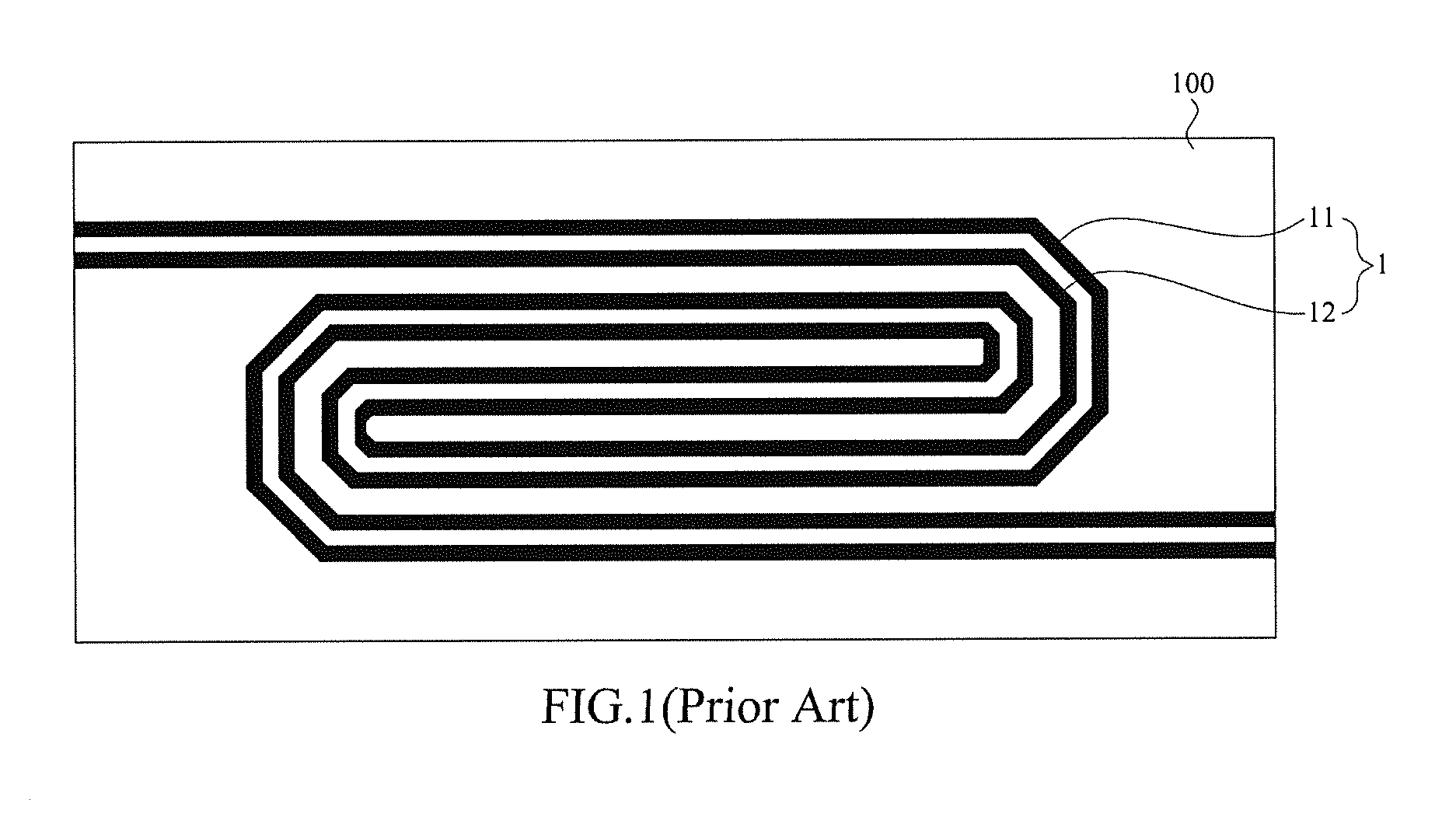 Delay line structure