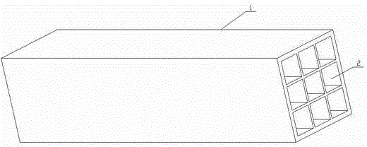 Honeycomb-shaped activated coke for flue gas purification and production method thereof