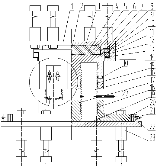 Cross-seat track beam support