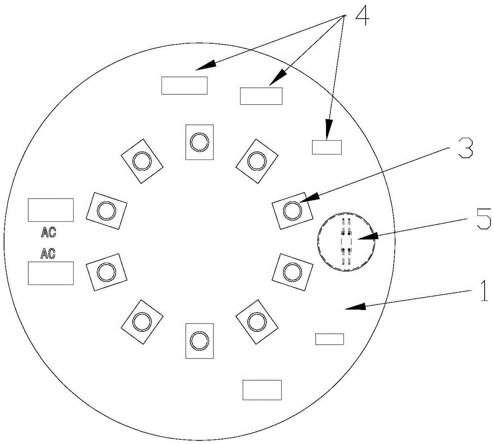 LED optical engine encapsulation structure