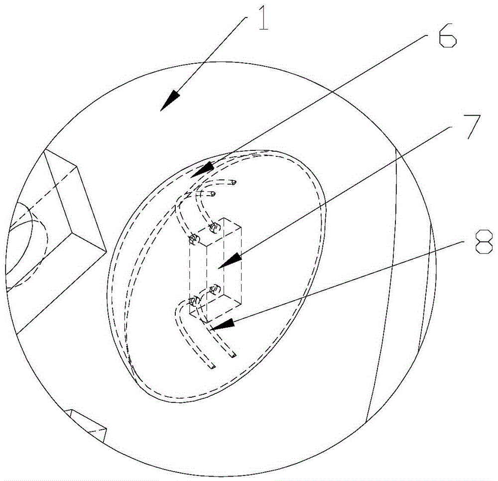 LED optical engine encapsulation structure