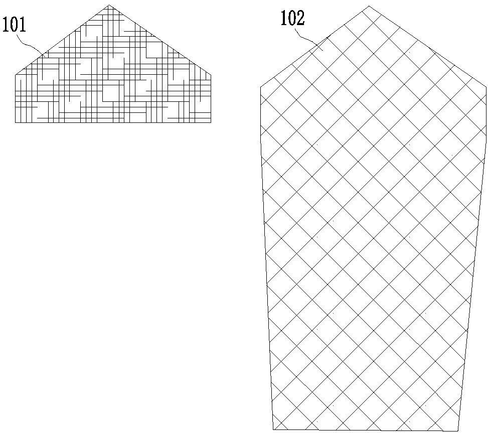 A cloth clamping and aligning device