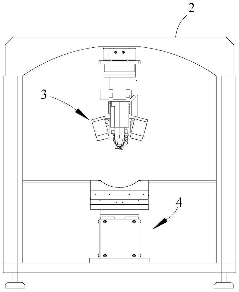 Binocular vision blood collecting device and blood collecting robot provided with same