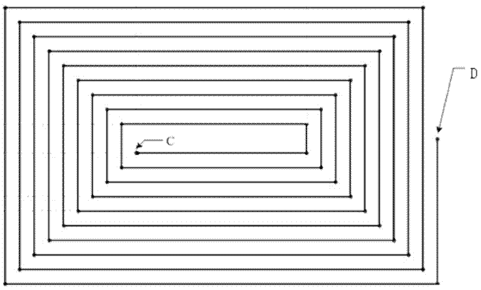 Signal interference antenna device